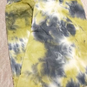Plus Size Tie Dye Sweat Pants